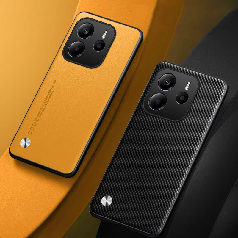 Für Xiaomi Redmi Note 14 4G Hülle Luxus PU-Leder Handyhülle Für Redmi Note 14 5G Note14 Rückseite Silikon Vollschutz