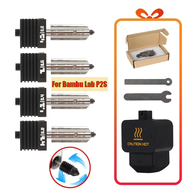 yZ[zBambu Lab P2S AbvO[hpO\ȃmYzbgGh - ʃzbgGhLbg - H2D/H2S/A1/A1 Mini d|mYƌ݊