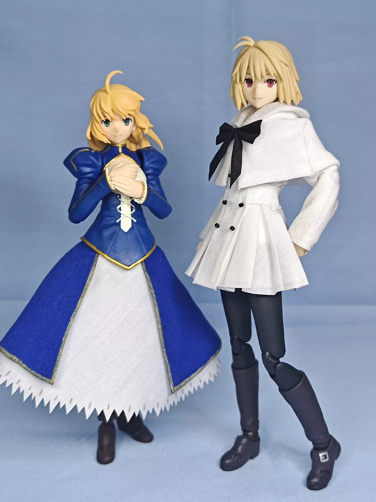 

【No Figure】Handmade 1/12 Scale Female Girl Formal Dress Fit 6inch Figma Saber Fate Action Figure Model For DIY