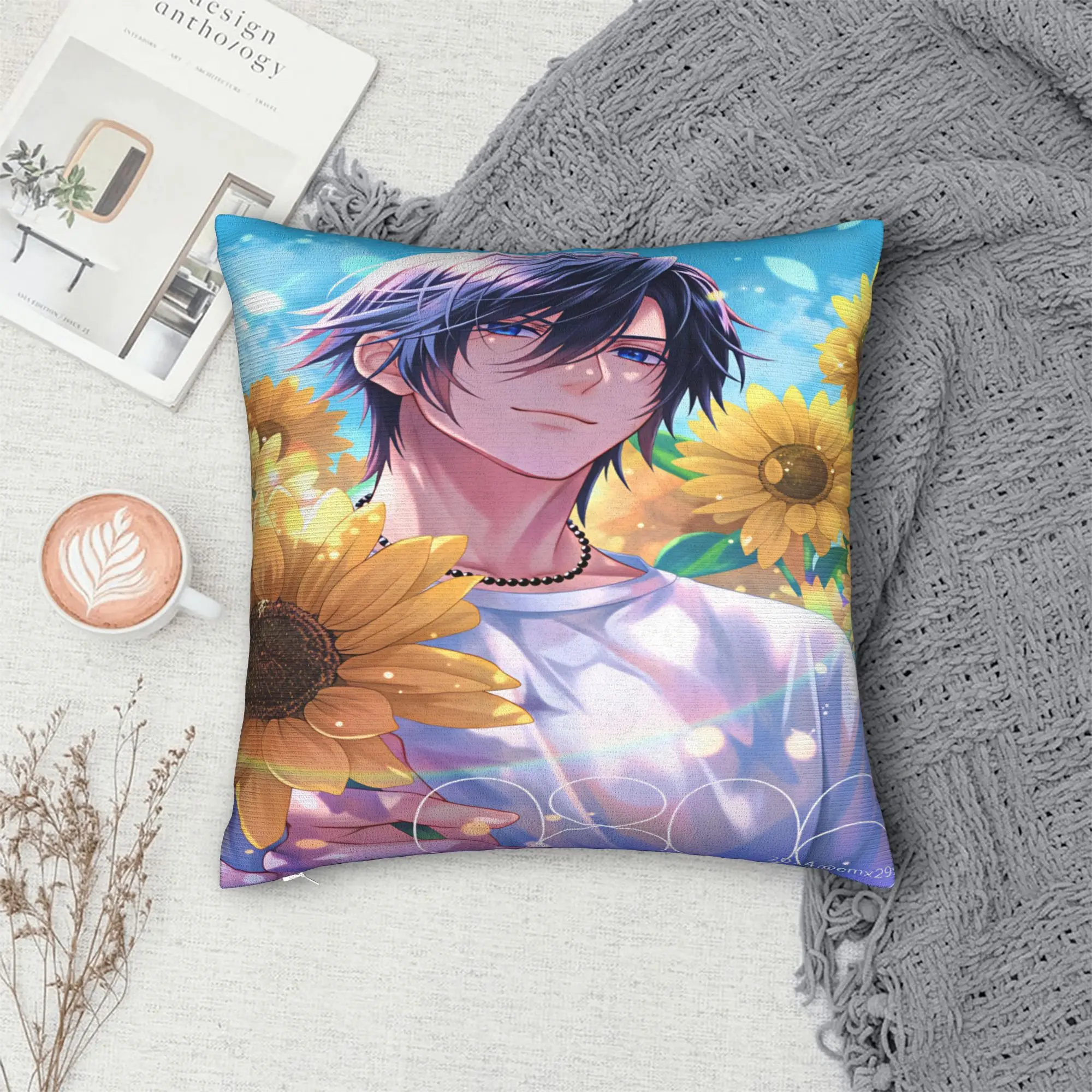 U-Uta no Prince-sama Hijirikawa Masato   Pillow Case  Graphic Pillow Cover For Office Car Home Decor Cute Funny Pillowcases