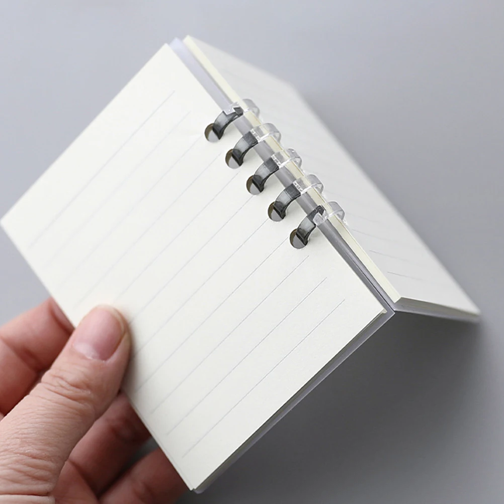 

3pcs Word Book Portable Notebooks Small Spiral Mini Iron Practical Notepad Pocket Memo Pads Deepen Memory Great Gift Birthdays