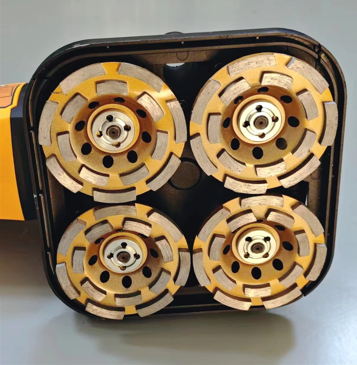

Industrial Handheld Four Wheel Bench Grinder with Six Gear Power Settings for Efficient Marble Stone Grinding for Angle