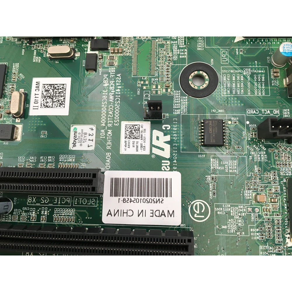 Para Dell Para PowerEdge T110 Geração II F7MRK 0F7MRK Placa-mãe de servidor