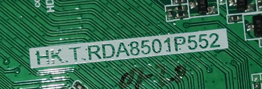 HK.T.RDA8501P552   LED TV three in one TV motherboard, physical photo, tested for 1366X768   35--85V   300MA