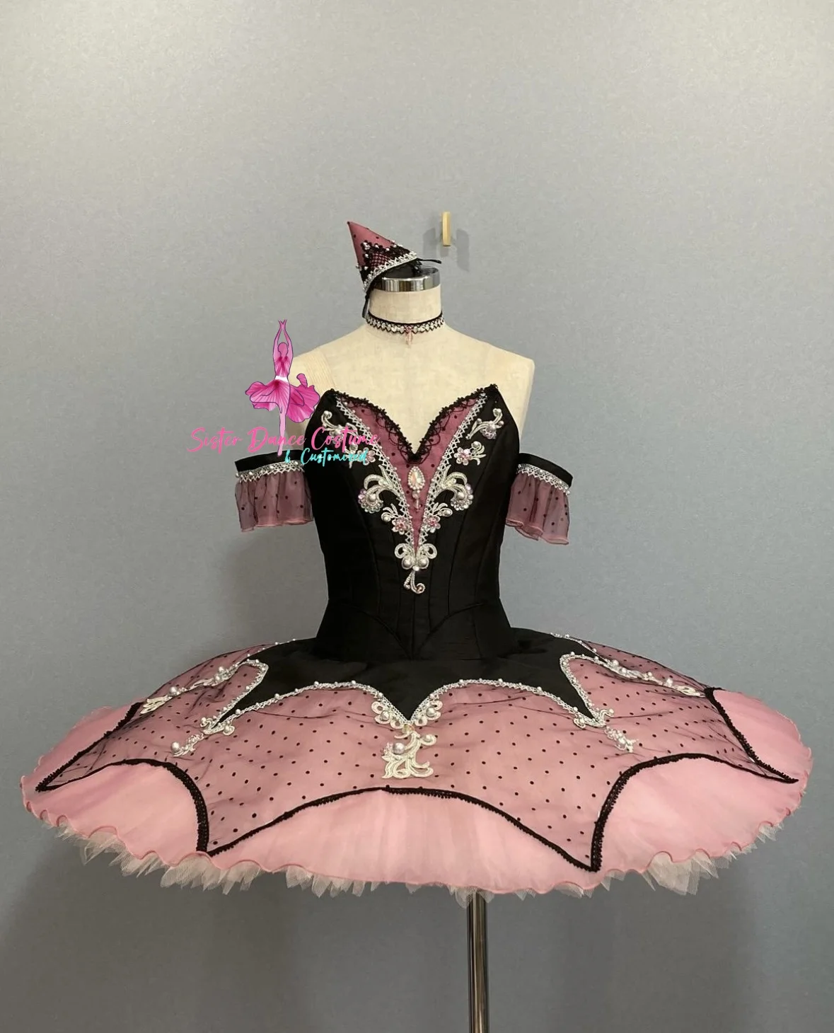 2024 Million clown Variations tutu private high-end custom adult children performance contest dress women's costume