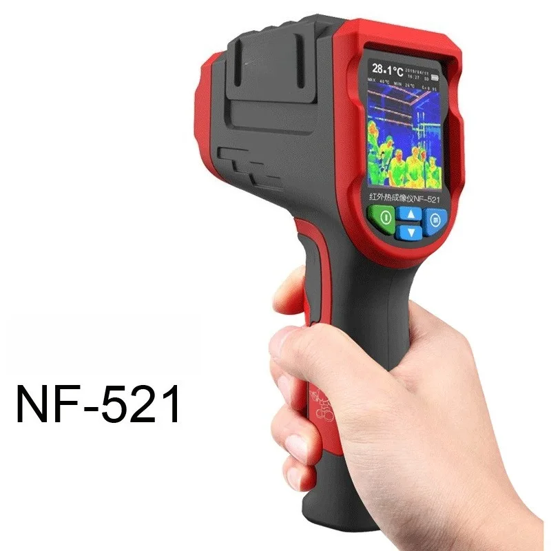 English Interface NF‑521 Thermal Imager, NOYAFA Hand‑held Infrared Temperature Detecting Thermal Camera