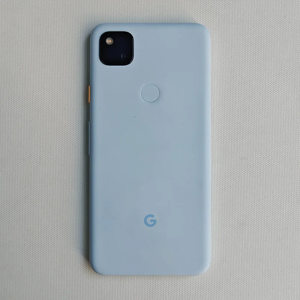 Google Pixel 4a Smartphone, Celular Desbloqueado, 128GB ROM, 5.81 ", NFC, Octa-Core, Impressão digital, 4G, Celular, Original