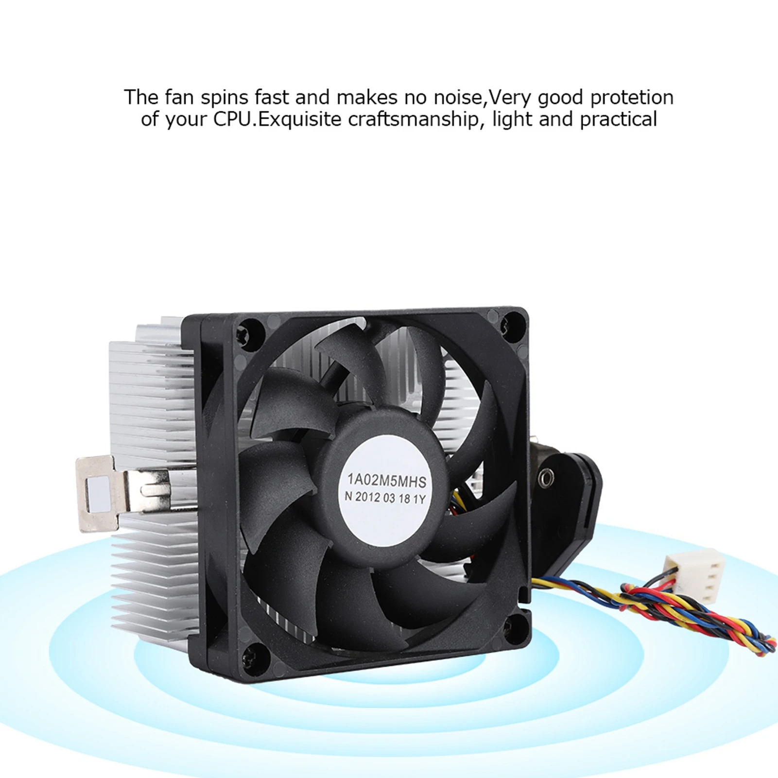 CPU Cooler CPU Cooling Fan CPU Fan Silent CPU Cooler For AMD CPU Cooler 12V Hydraulic Bearing 2200RPM High Speed 7015 Silent Fan