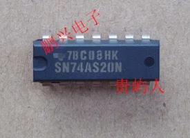 

10PCS SN74AS20N 74AS20N DIP-14 gate / inverter