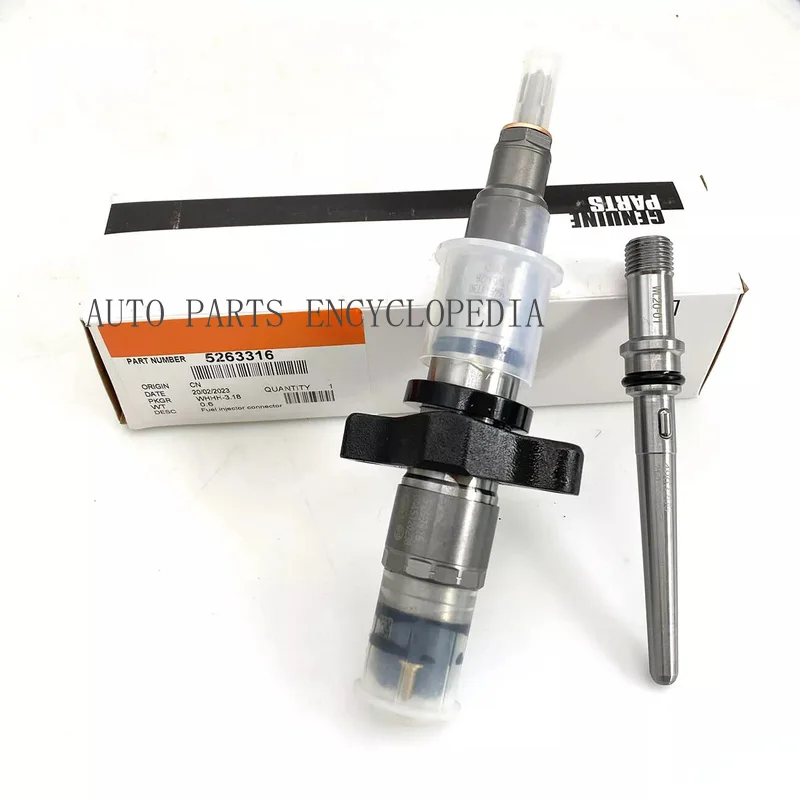 SSS+ 6x 5263316 Diesel Fuel Injector 0445120238 Fits 04-09 Dodge Ram 5.9L For Cummins