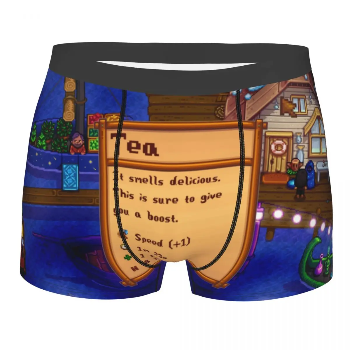 Custom Stardew Valleys Farm Game Boxers Shorts Mens Briefs Underwear Fashion Underpants