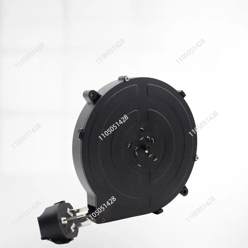 Auto retractable electrical extension power cord reels 2.5meters with custom plug