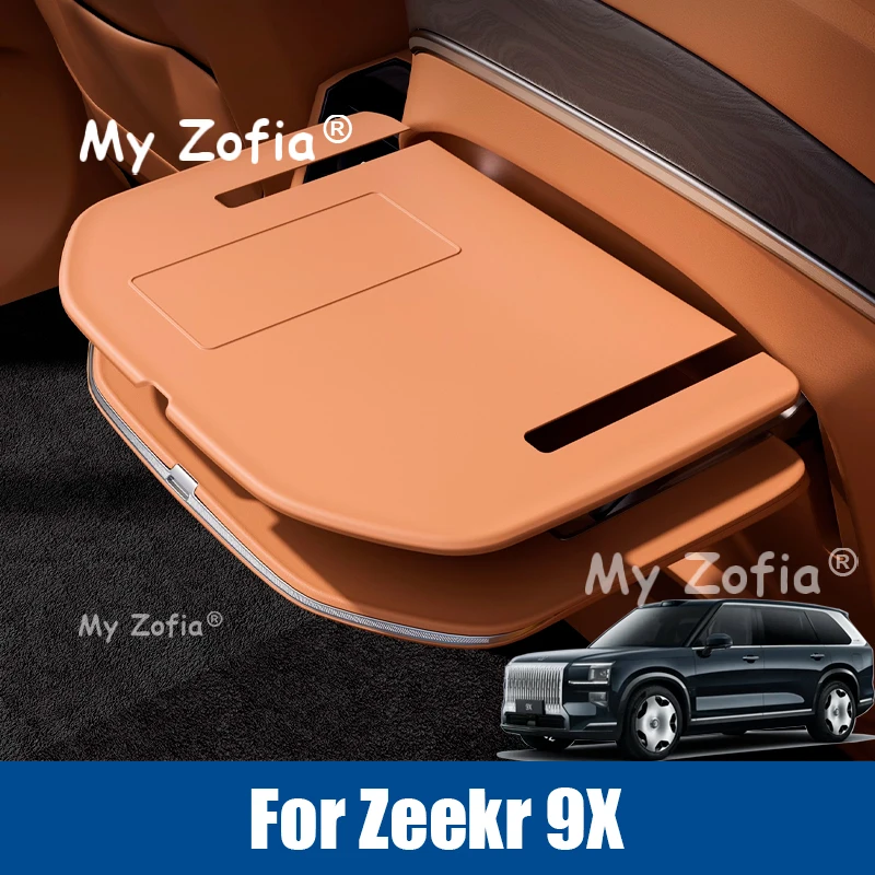 

For ZEEKR 9X 2025 2026 Car Silicone Cushion Protective Cushion Middle Row Small Table Non-slip Cushion Interior Accessories