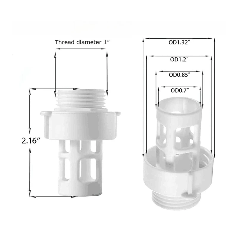 Эффективный дренажный шланг для бассейна, 2 упаковки. Аксессуар для обслуживания бассейна. Комплект для дренажа бассейна A0NC.