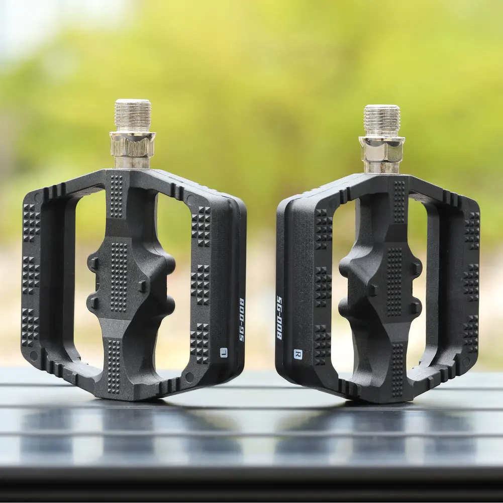 

Mountain Bike Pedals Aluminum Alloy Bearing Pedals With Enlarged Plastic Bicycle Parts Cycling Accessories