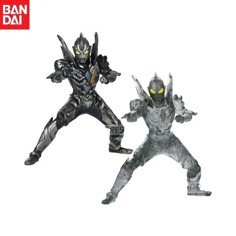 

In Stock Bandai Original Anime Hero's Brave Statue Figure Ultraman Trigger Action Figure Model Children's Gifts