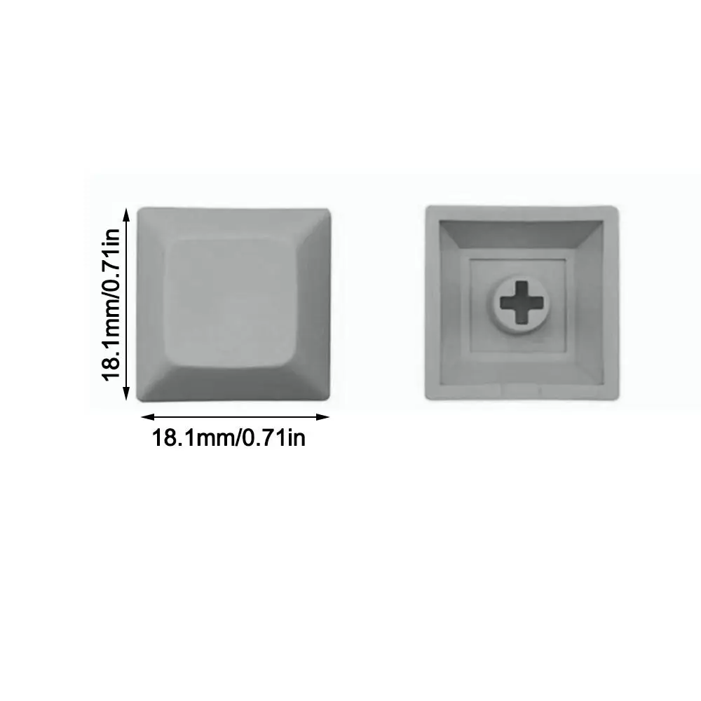 غطاء مفتاح DSA ذاتي الصنع ، متعدد الألوان ، غير منقوش ، متين لمفاتيح MX ، شخصية فارغة ، أغطية مفاتيح تكميلية