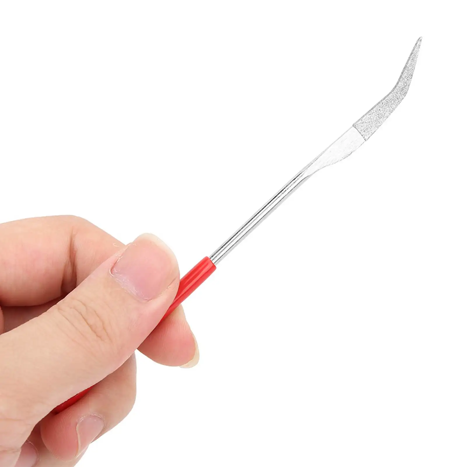 Zestaw pilników diamentowych, zwykłe, ściernicze, specjalne kształty, do szlifowania, z antypoślizgowym uchwytem, wygodny chwyt, wielofunkcyjne narzędzia ręczne.