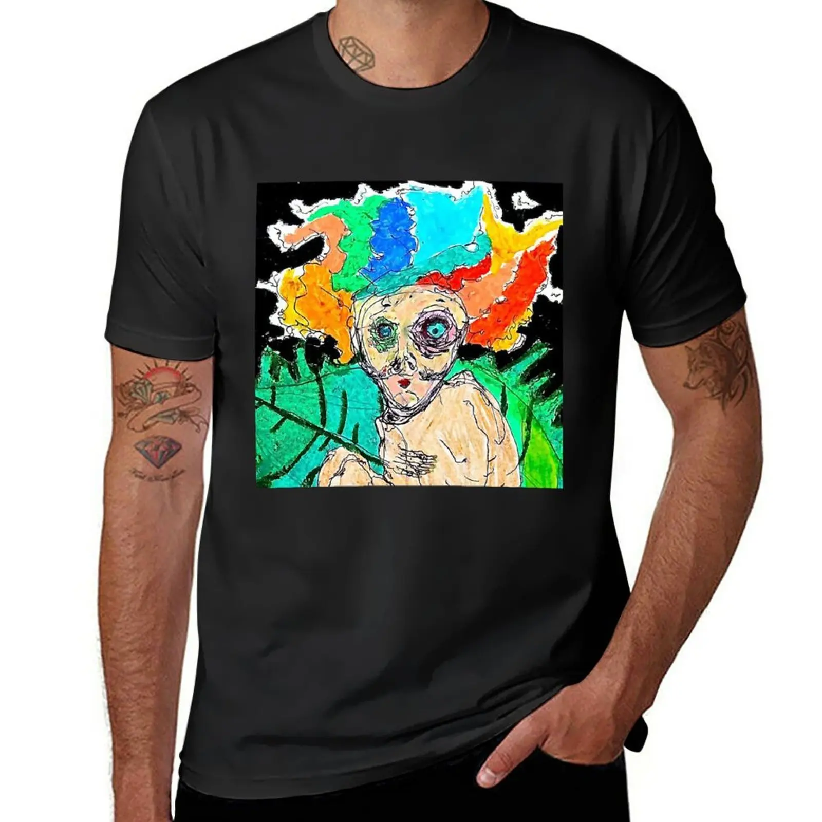 Still Woozy Musician Oakland Record Label Exclusive License Gamsky Moraga Goodie Bag album Cover Gif T-Shirt