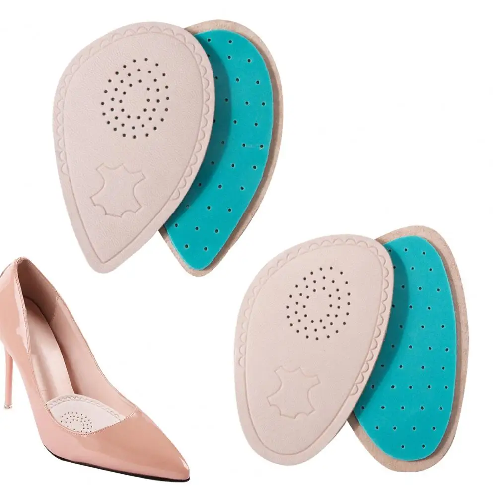 Forefoot Pad Half Palm Cushion Anti-Slip Soft Sponge Relief Pressure Pad Comfortable Fit Shoes Foot Care for Women High Heels