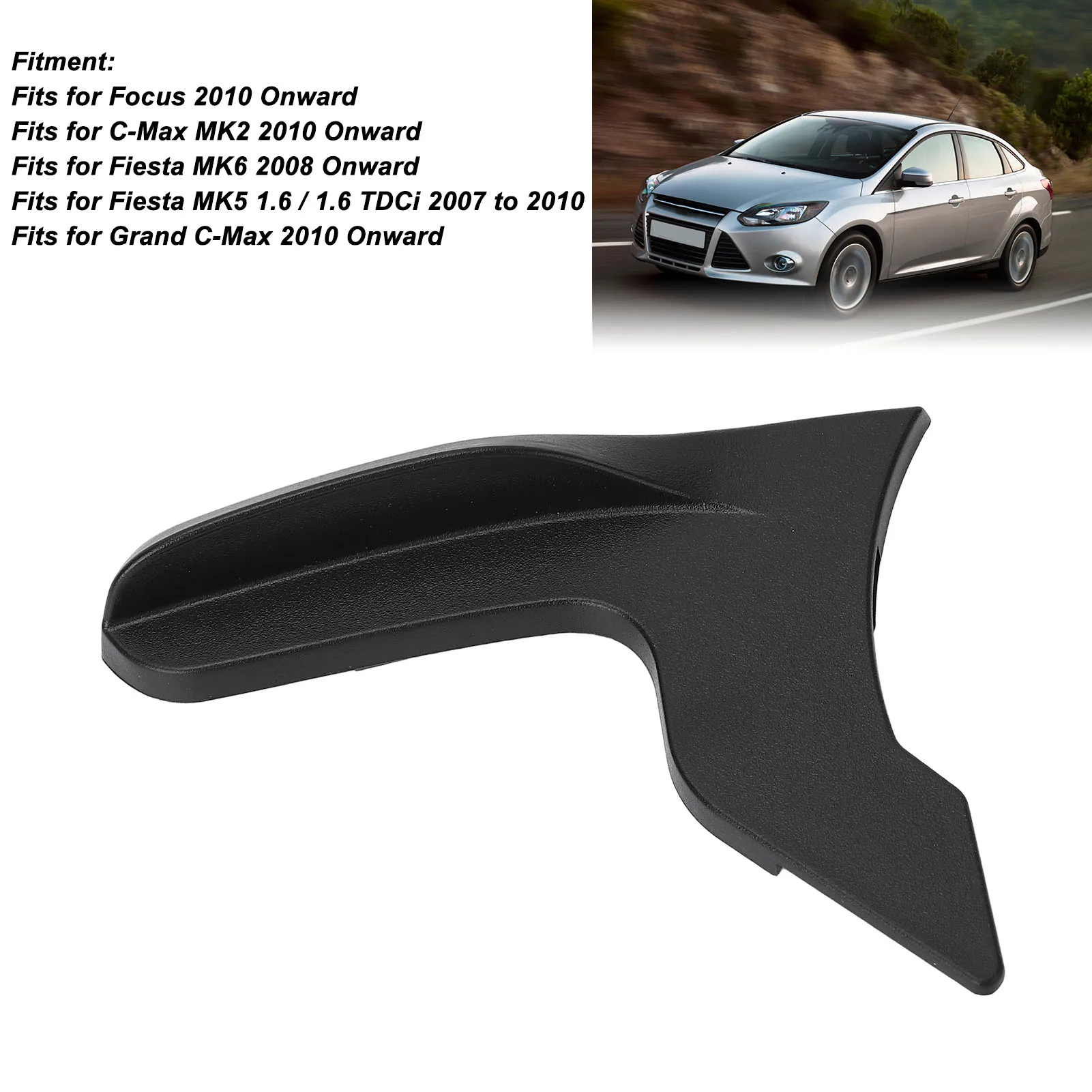 Seat Lever Adjuster Handle 1531242 Seat Back Recliner Adjuster Handle Replacement for Focus C‑Max MK2 Fiesta MK6 MK5 Grand C‑Max