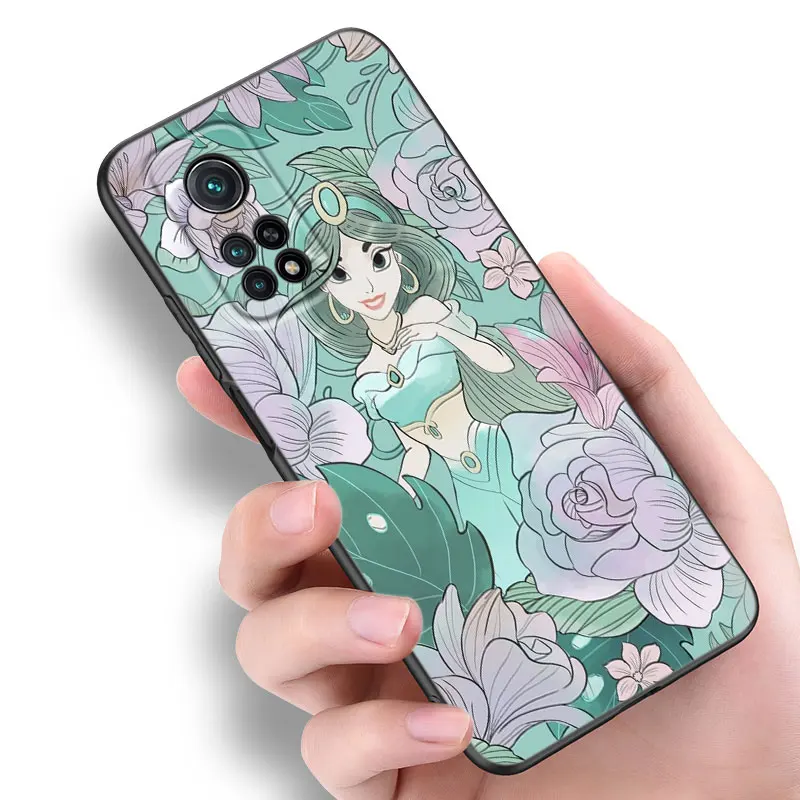 Cinderella Snow White Jasmine Aurora Phone Case For Xiaomi Mi 9 SE 10T 11 12 13 Lite 9T 11T 12S 12T 13T 14 Pro 5G NE 10i 11i 12X