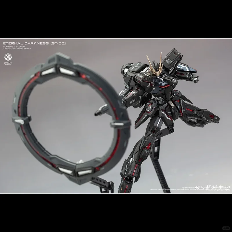 In Stock Mg 1/100 Eternal Darkness Devourer of Light Assembly Model St-00 Collection Armamenttactital Series Action Robo toy
