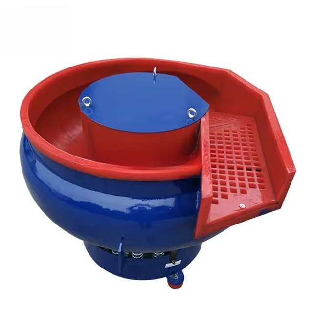 Energy Saving Vibratory Deburring Tumbler Essential Metal Polishing Machine for Mass Finishing Hardware Metal Parts Core Motor