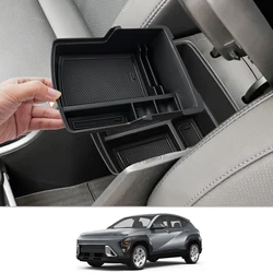 RUIYA Car Armrest Box Storage for Hyundai Kona SX2 2024 2025 2026 Central Control Original Container Kona SX2 Accessories 2024