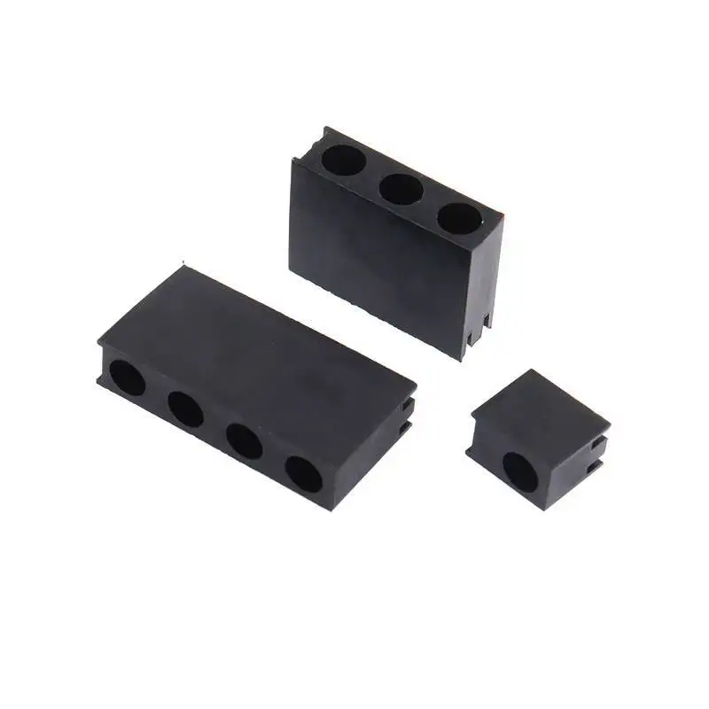 50 Stück 3mm LED-Anzeigeleuchtensockel Ein Zwei Drei Vier Einzel- Doppel-Loch Feste Lampenperle Leuchtdiode PCB-Signal F3 – Detail 3