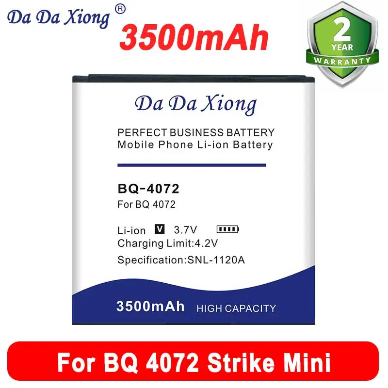 

3500mAh Bateria For BQ-4072 BQ 4072 Strike Mini Battery Send Accompanying Tool