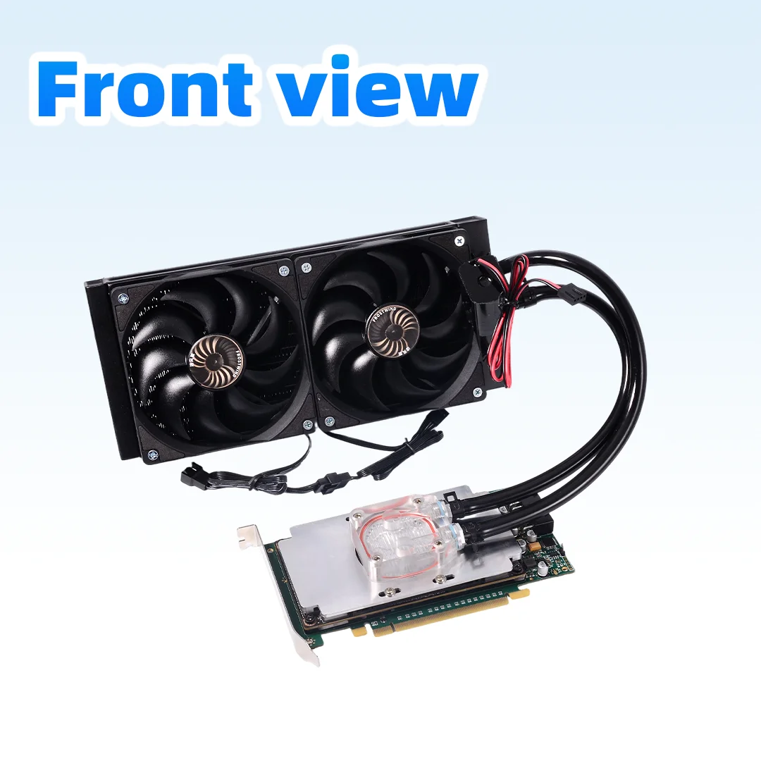V100 SXM2 GPU Water Cooling Kit 16GB 32GB VRAM for NVIDIA Tesla AI Computing Deep Learning Adapter Board Waterblock 240 Radiator