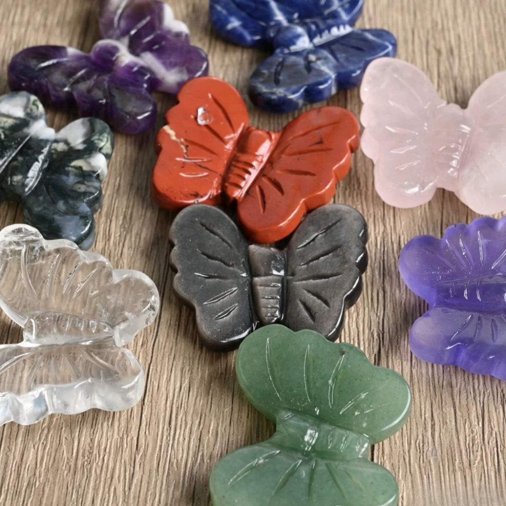 Natural Crystal Butterfly Various Materials for Home and Office Decoration Unique Crystal Gift Idea for Girlfriend Gift