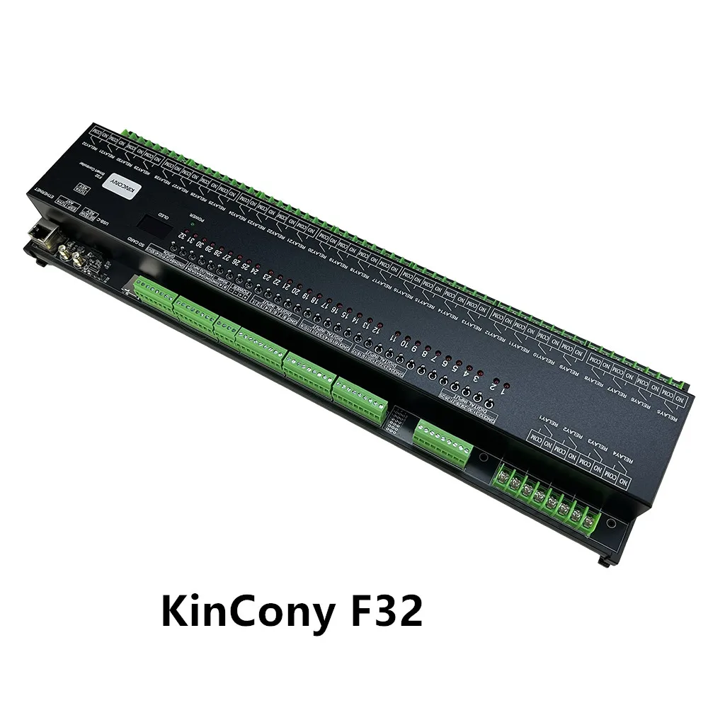 

KINCONY ESP32-S3 Smart Switch Module F32 (16A Removable Relay) Wi-Fi OLED Display Android Compatible Rotatable Design