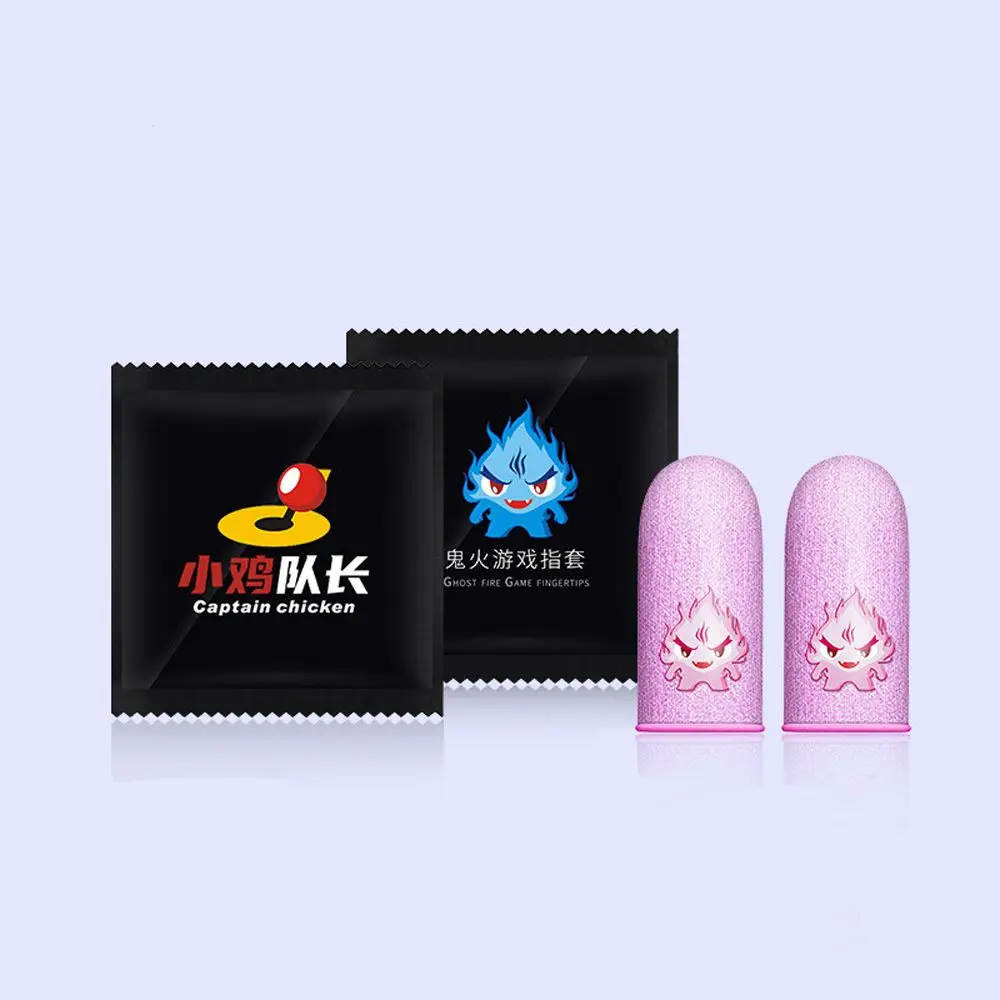 Touch Screen Sweatproof Finger Cots Breathable Fingertips Cover Finger Gloves Gaming Finger Sleeve Gaming Thumb Gloves