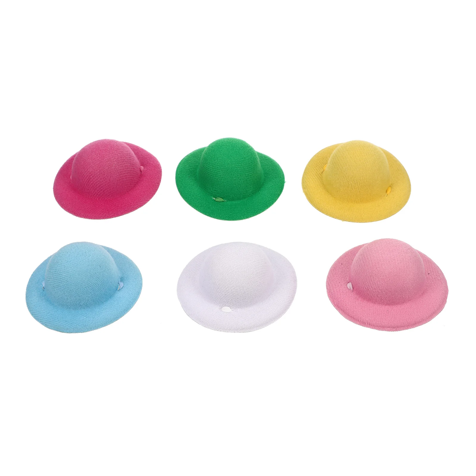 

6Pcs Pet Chicken Hats Adjustable Tiny Hat Set Decorative Funny Hen Hats for Small Pets Birds Lizards Snakes Lovely Parrot Hat