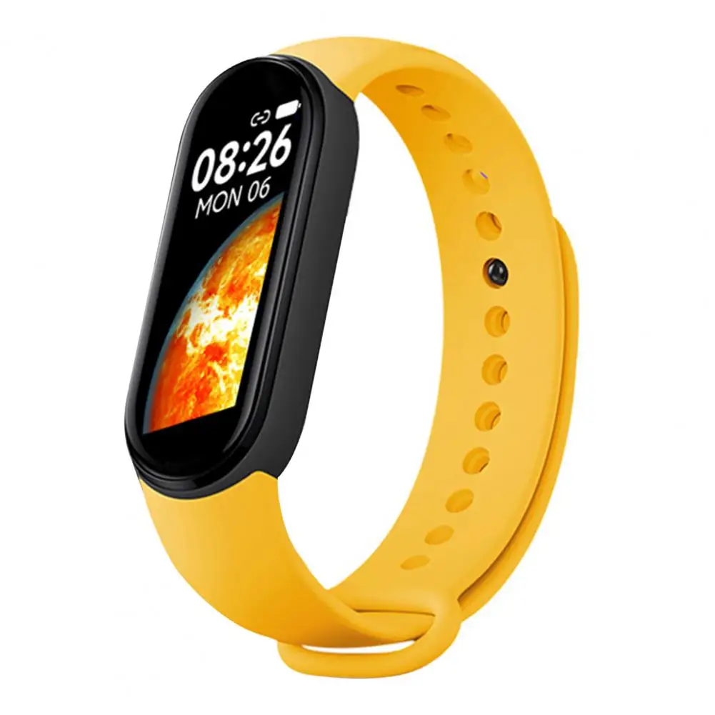 M7 Sports Watch Multiple Languages Blood Pressure Counting Alarm Clock  Reminders Weather Forecast Step Counting Heart Rate Moni