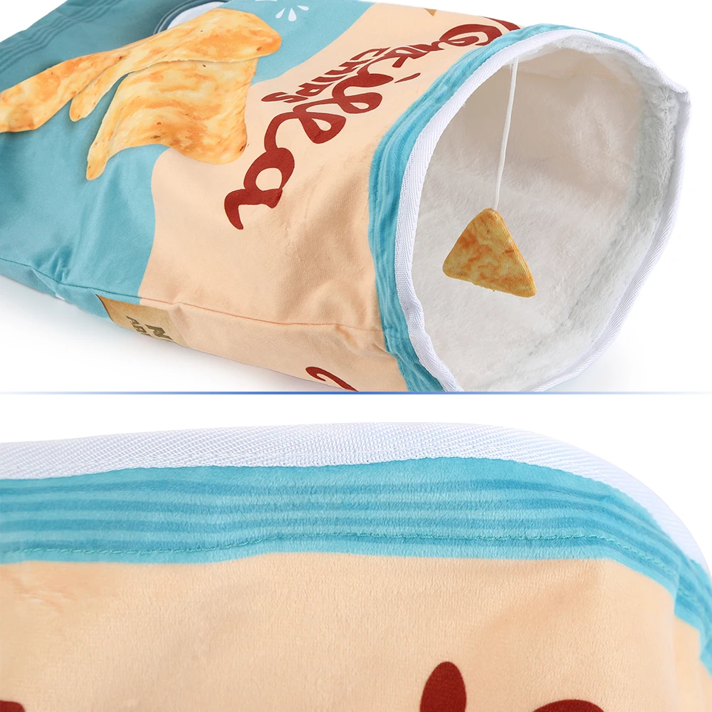 6 Halloween Gourmet Muster Designs Katzen tunnel Spielzeug, Katze Geburtstags geschenk, zusammen klappbare interaktive Katze Drill Bag Haustier Spielzeug – Detail 14