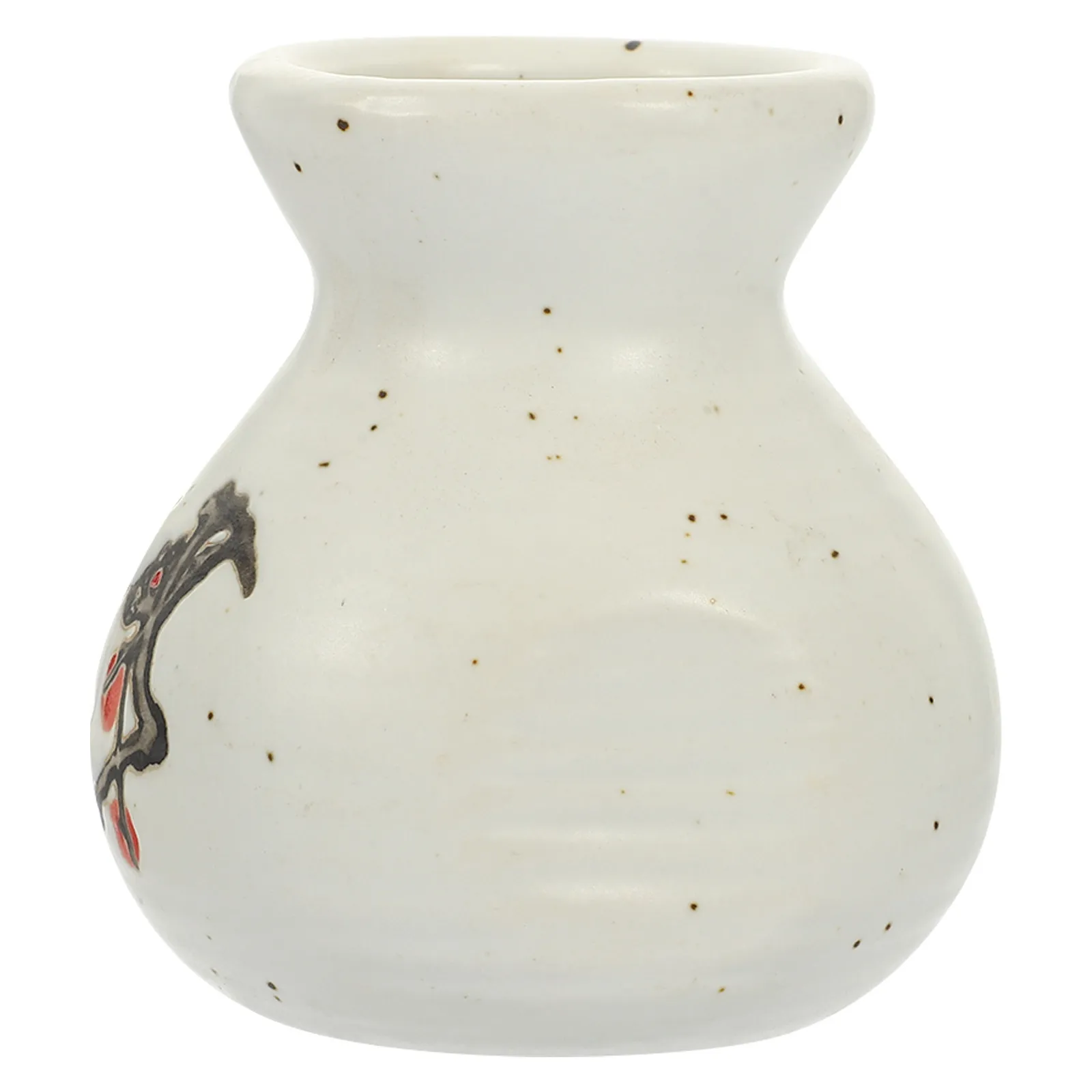 Ceramic Toothpick Holder Vintage Desktop Storage Pot Large Capacity Tabletop Toothpick Container Portable Decorative Fruit Pick