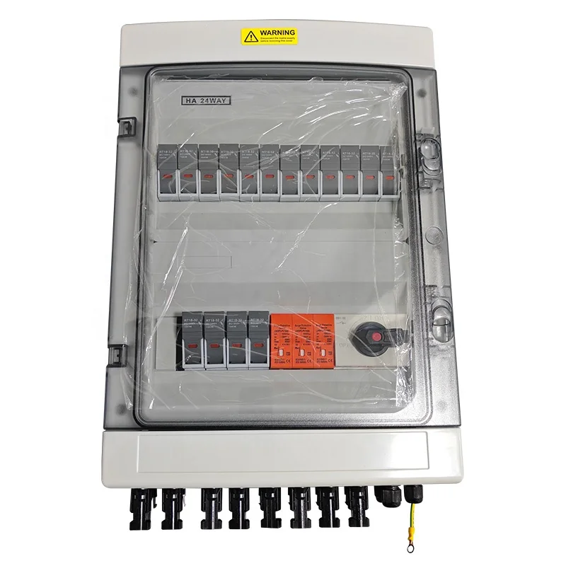 CE Certified 3-Phase Photovoltaic Distribution Box IP66 Rated 1000V Solar