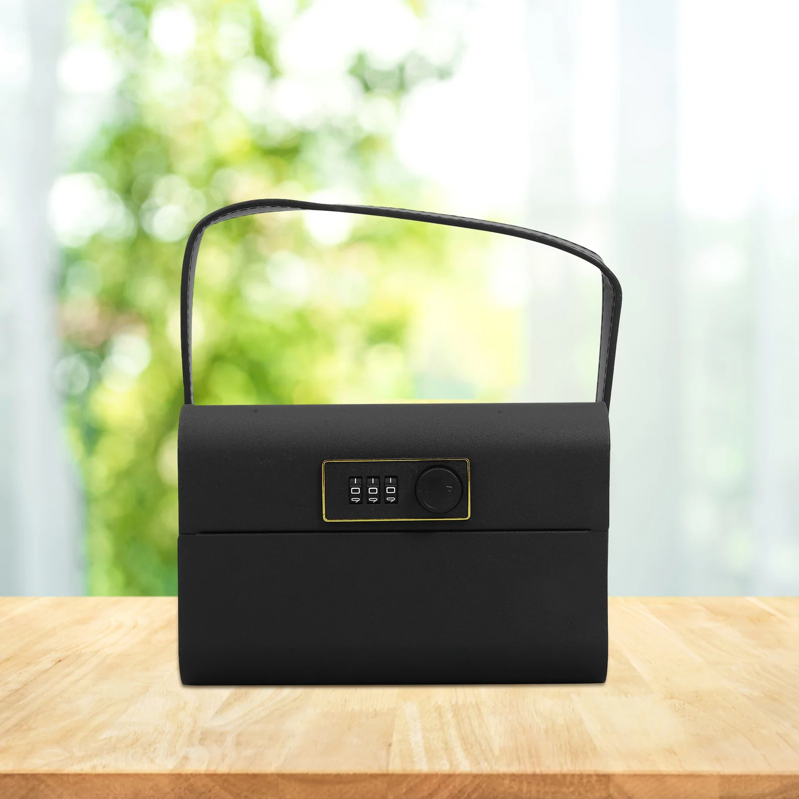 بنك توفير كلمة المرور لصندوق المال الحديدي القوي مع قفل وتخزين آمن واسع لفاتير العملات المعدنية تشجع على التوفير المبكر #6