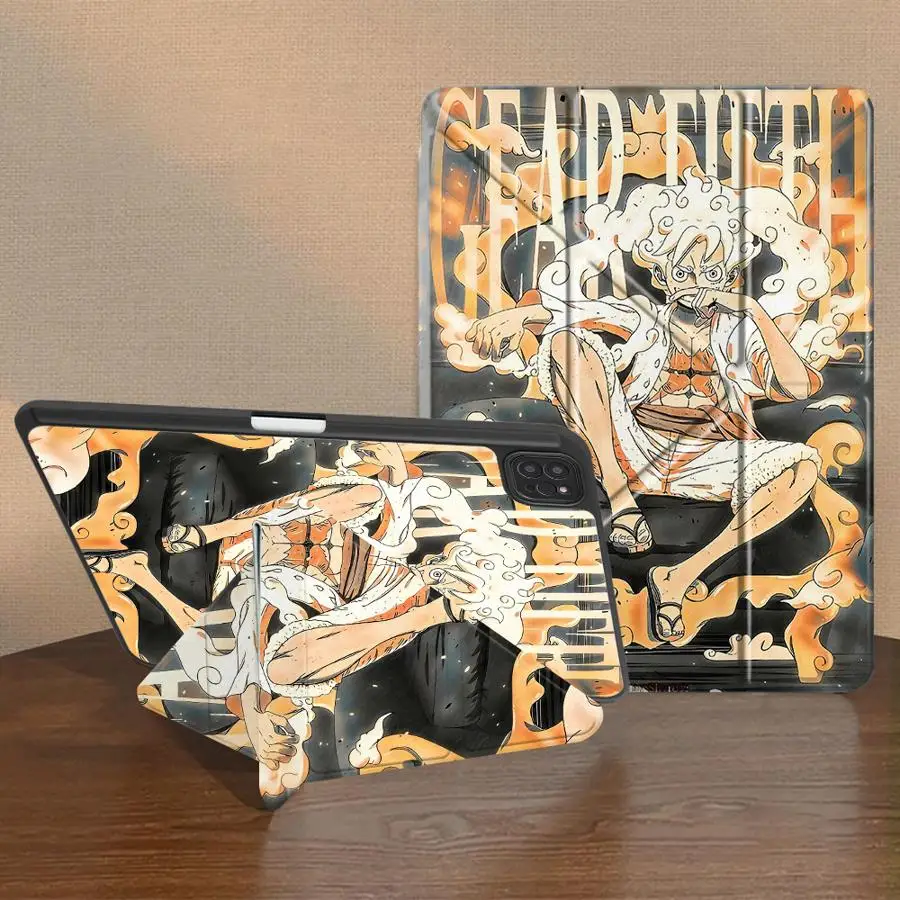 Cool One Pieces Art With Pen Slot Cover Tablet Case For iPad 10th Gen Pro M4 13 2025 2026 11th Air 8 M2 M3 3 12th Mini 7 6 5 9th