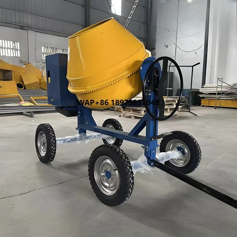 Small concrete mixer 200-500L capacity small building concrete mixer