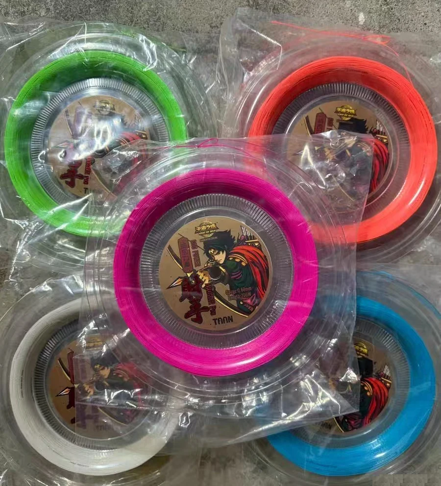 TANN SS PRO 200 متر/قياس 0.68 مللي متر تحكم من ألياف النايلون عالية الارض/مرونة عالية/سلسلة كرة الريشة الاحترافية القوية