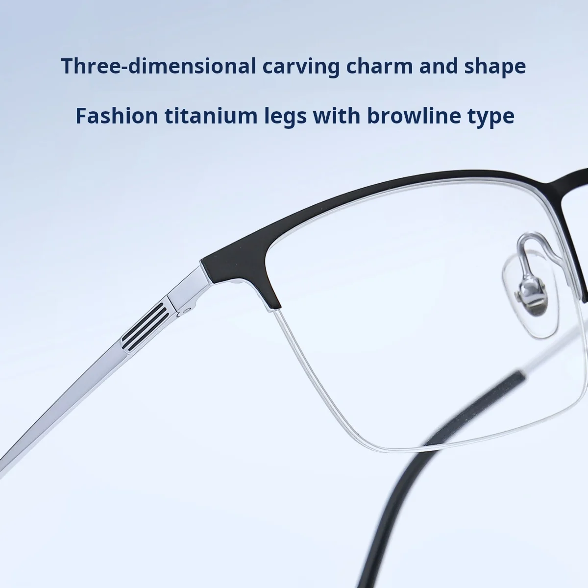 MOMOJA Kacamata Magnetik Titanium Murni Tren Mode Klip Pasar Malam Terpolarisasi Kacamata Resep Optik Pria Empat Dalam Satu