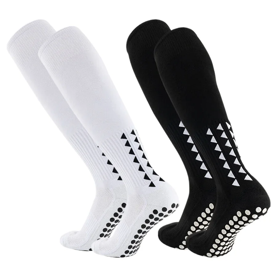 Knee High Long Men Women Non Slip Grip Socks Football Basketball Baseball Rugby Soccer Cycling Running Tennis Towel Bottom
