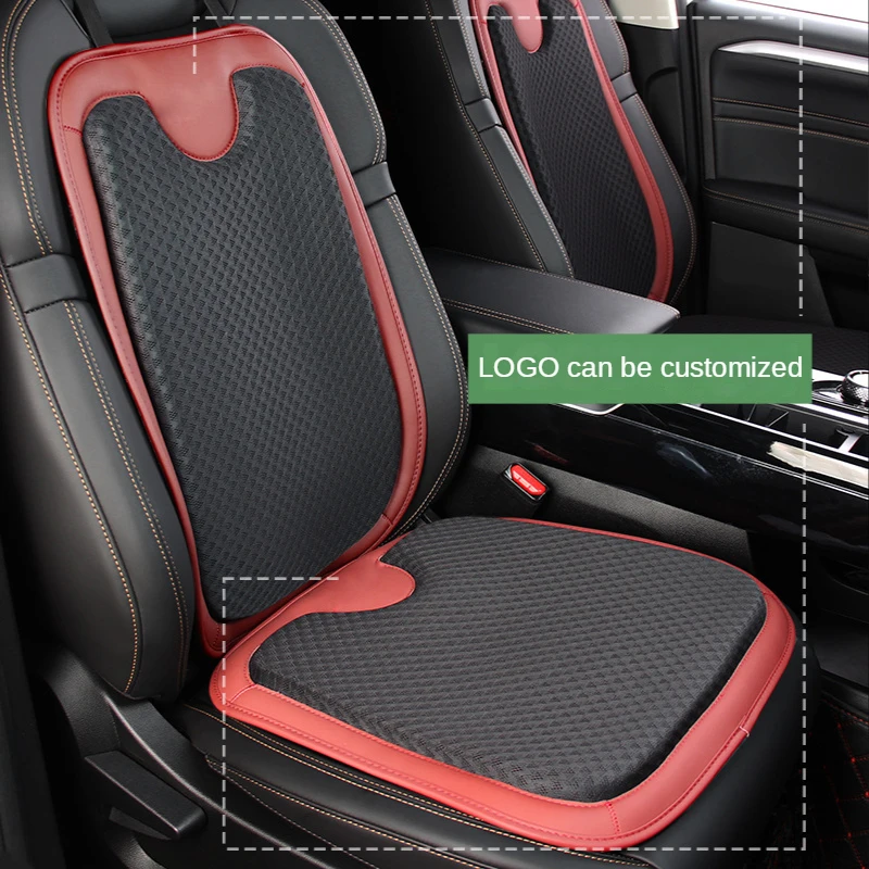 Summer Ice Silk Car Seat Cushion Breathable General Auto Back Cushion Interior Single Piece Anti-skid Seat Protective Cover Mat