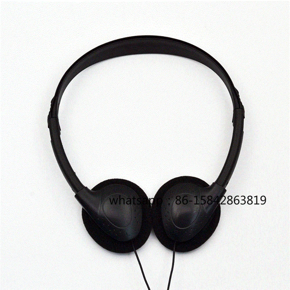 3.5mm Wired Computer Headphones No Microphone Gaming Headset Noise Canceling Sports MP3 Earphone Wired Stereo Headsets Universal