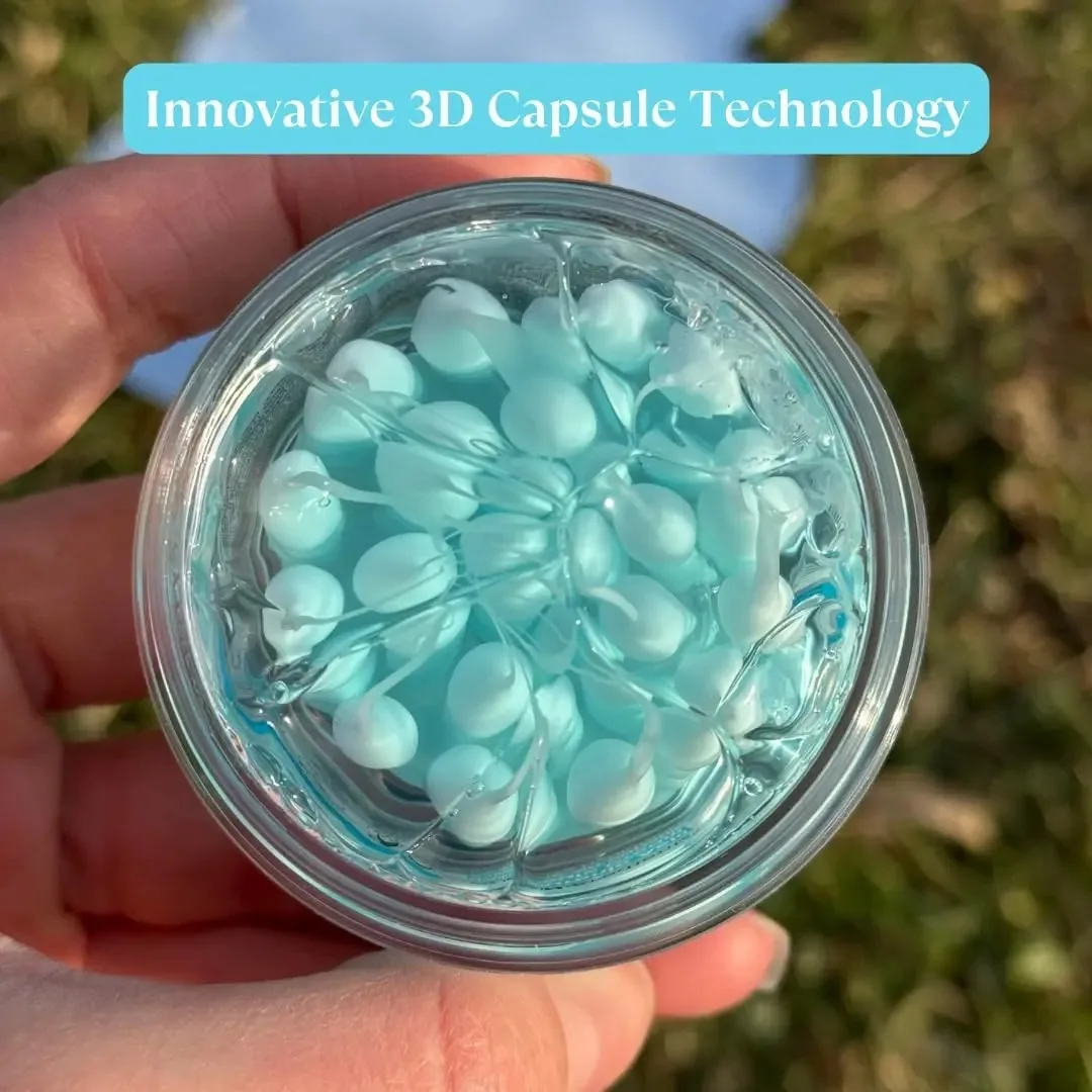 Hyaluronic Acid Capsule Cream with Hyaluronic Acid & Multiple Peptides, Moisturizes & Nourishes for Softer, Confident Skin