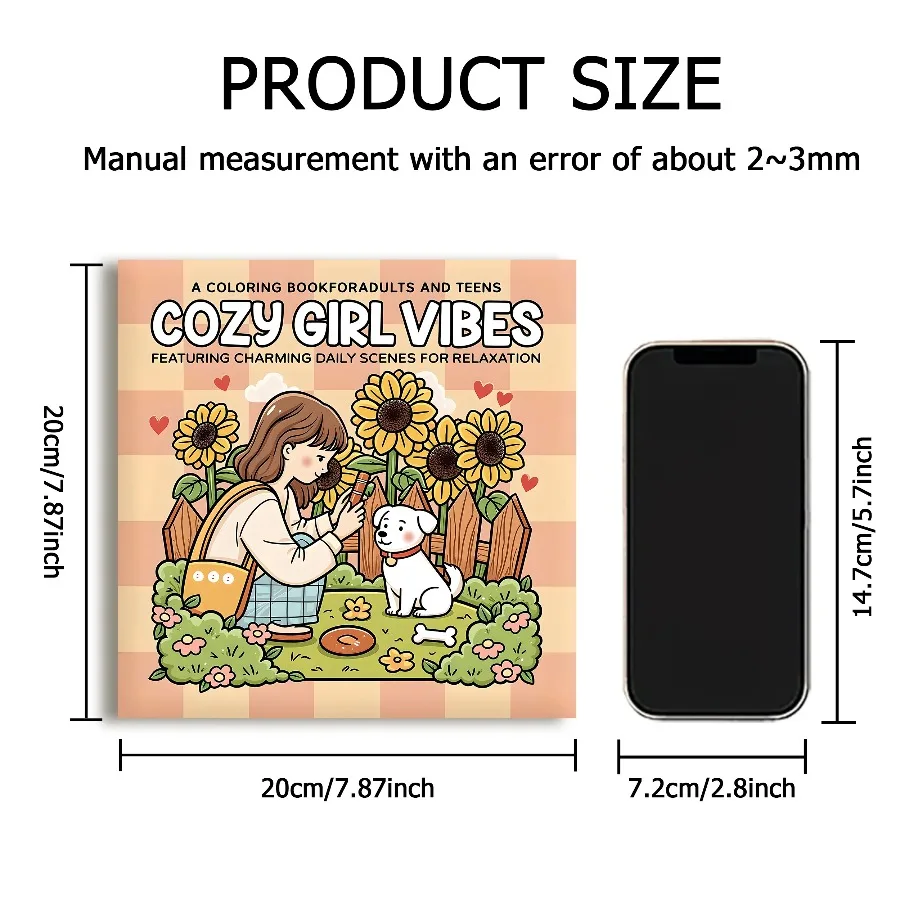 كتاب تلوين بأنماط جريئة وسهلة للبالغين، كتاب رسم لطيف، هدية مثالية للحفلات وأعياد الميلاد